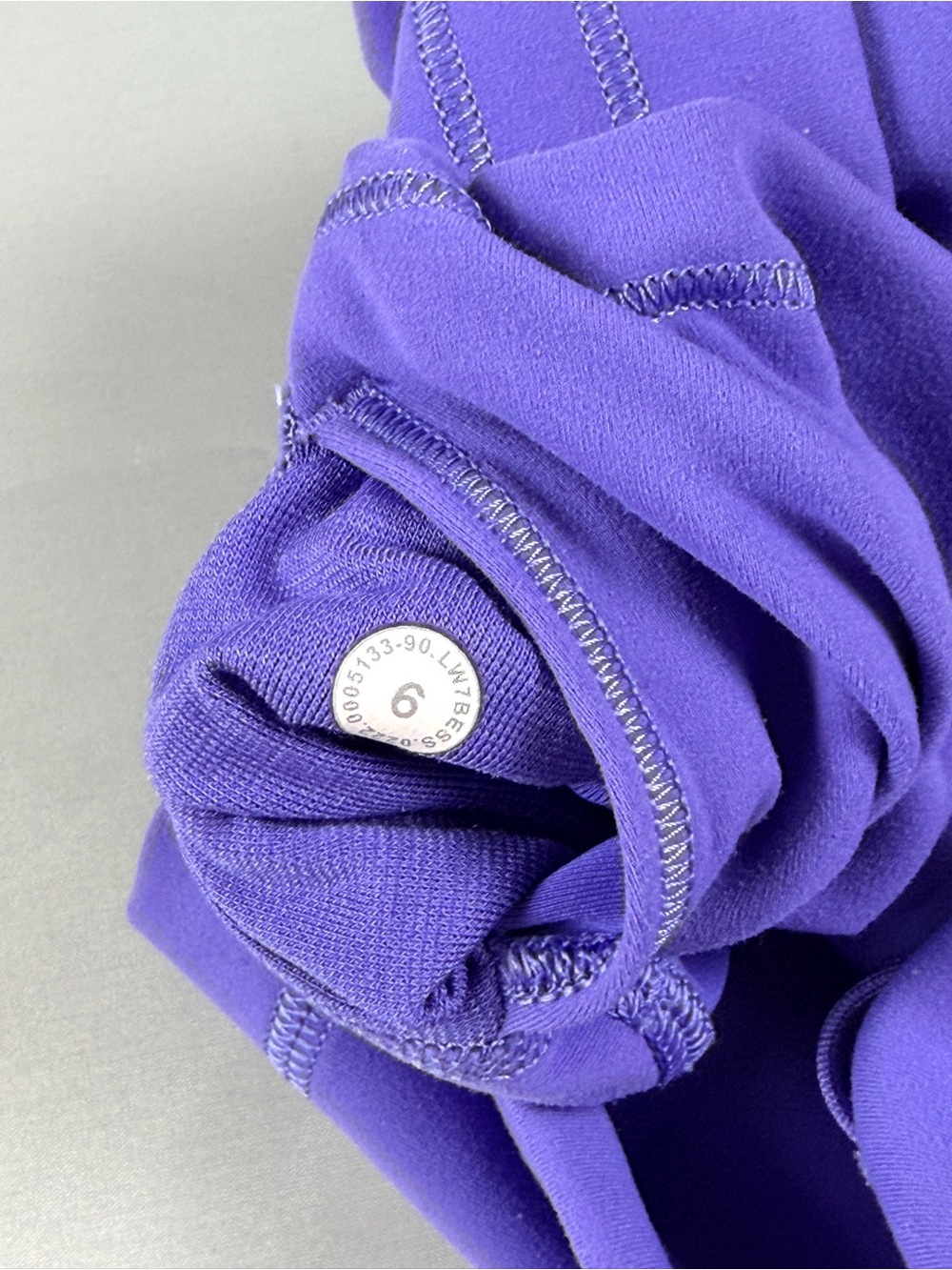 Lululemon Wunder Train High Rise Short 6” Charged Indigo size 6 W7BESS - Picture 3 of 4